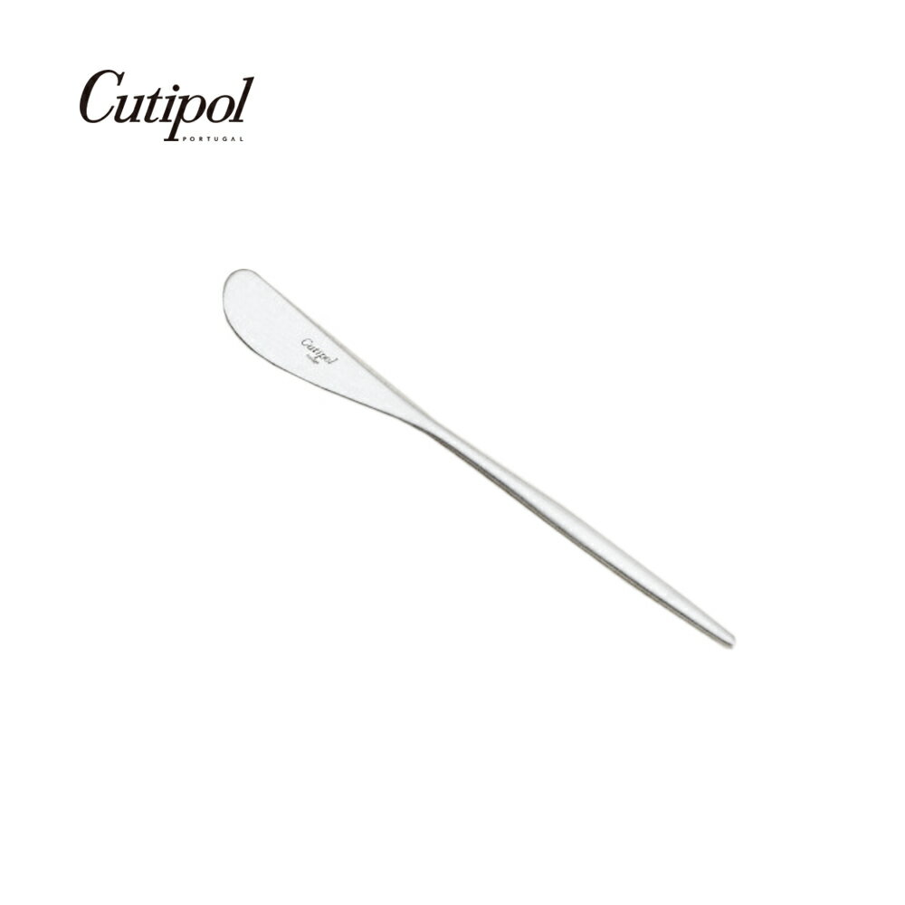葡萄牙 Cutipol MOON系列17cm奶油刀 (霧銀)