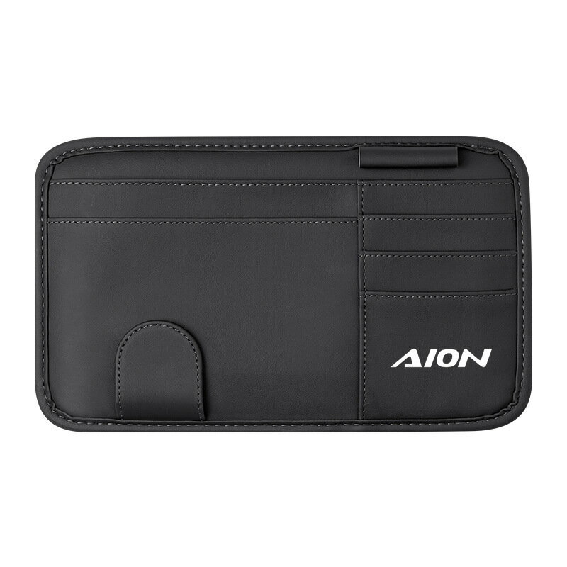 埃安ALONS/Y/LX/NV傳祺GE3汽車遮陽板收納卡片袋眼鏡夾裝飾品