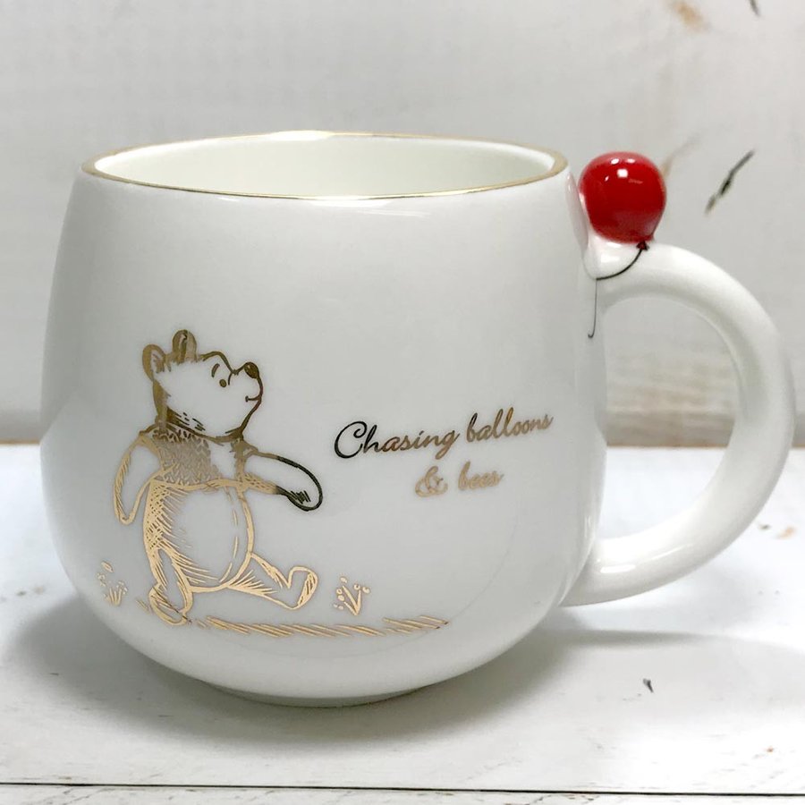 日貨 維尼 造型 馬克杯 咖啡杯 茶杯 陶杯 陶瓷 餐具 小熊維尼 維尼熊 迪士尼 POOH 正版 L00010767