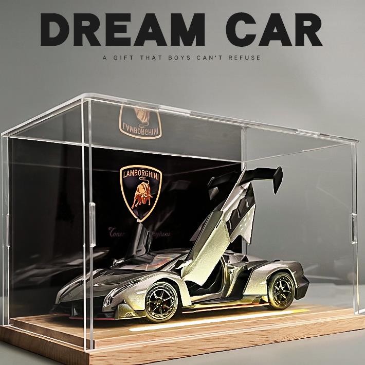 蘭博基尼車模毒藥汽車合金模擬跑車收藏擺件玩具模型男生生日禮物702