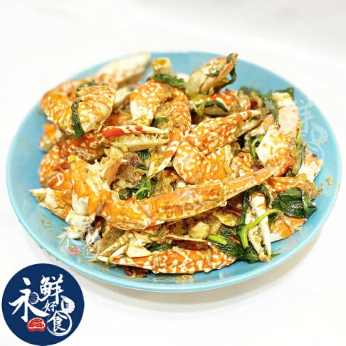 【永鮮好食】大青花蟹腳 L3青市腳 藍花蟹腳(500g±5%/包/7~10入) 青花蟹 花蟹 海鮮 生鮮 3