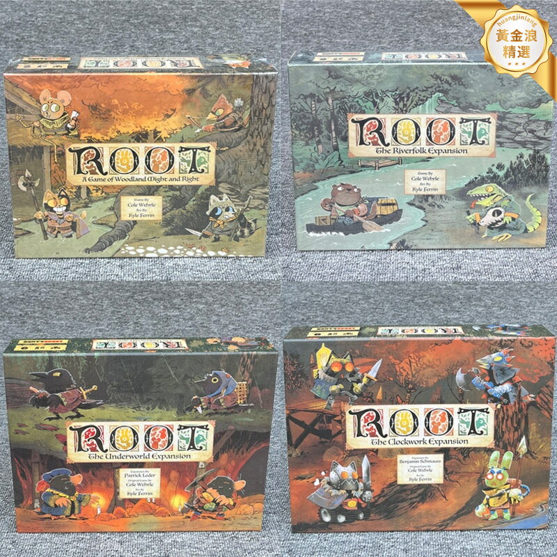 【英文原版】Root茂林源記 策略桌遊 棋盤遊戲 卡牌遊戲 推理遊戲 非對稱對抗 多人聚會 森林冒險主題 適合進階玩家