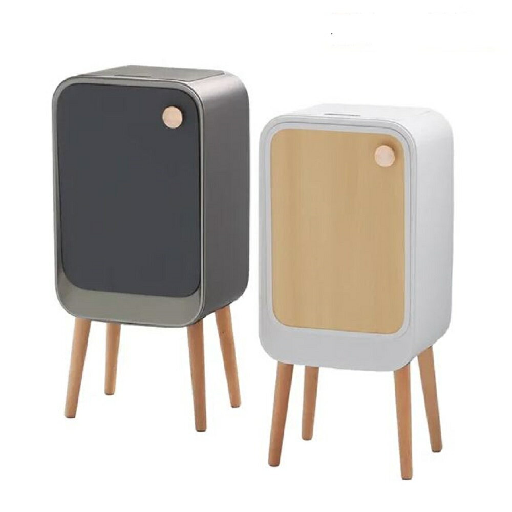 【現貨兩色】美國ELPHECO 不鏽鋼高腳雙開感應垃圾桶20L ELPH9716 1