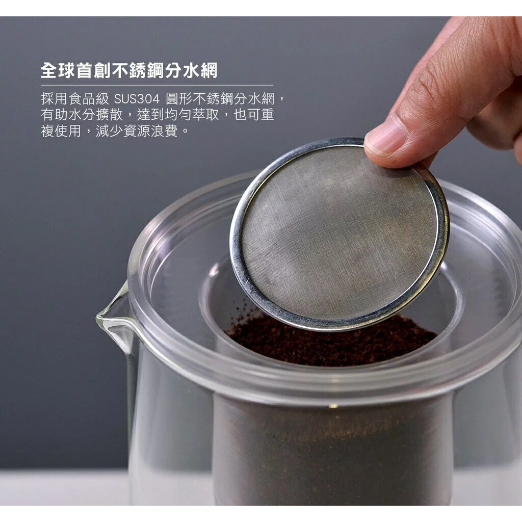 【Driver】NEW 設計款冰滴壺｜600ml ｜透明 6