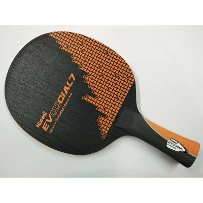 NITTAKU 桌球拍 EVOOCIAL 7 七夾 FL【大自在運動休閒精品店】