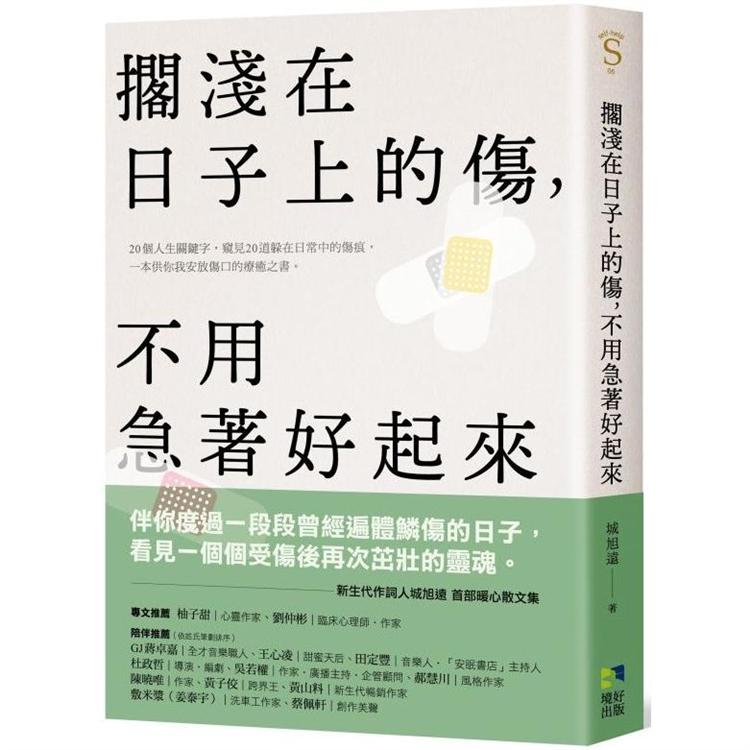 擱淺在日子上的傷，不用急著好起來 | 拾書所