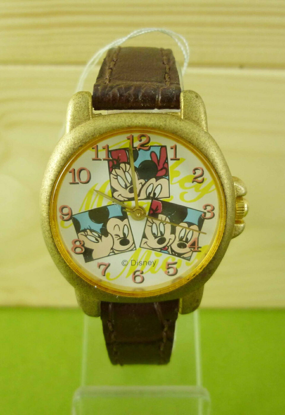【震撼精品百貨】米奇/米妮 Micky Mouse 手錶 親密圖案 震撼日式精品百貨