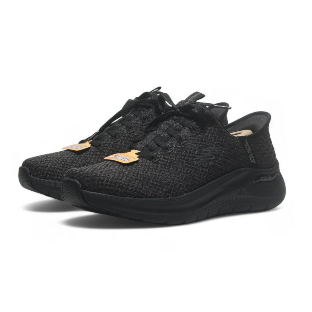 【滿千折百】SKECHERS 休閒鞋 ARCH FIT 2.0 全黑 瞬穿 健走鞋 男 232462BBK