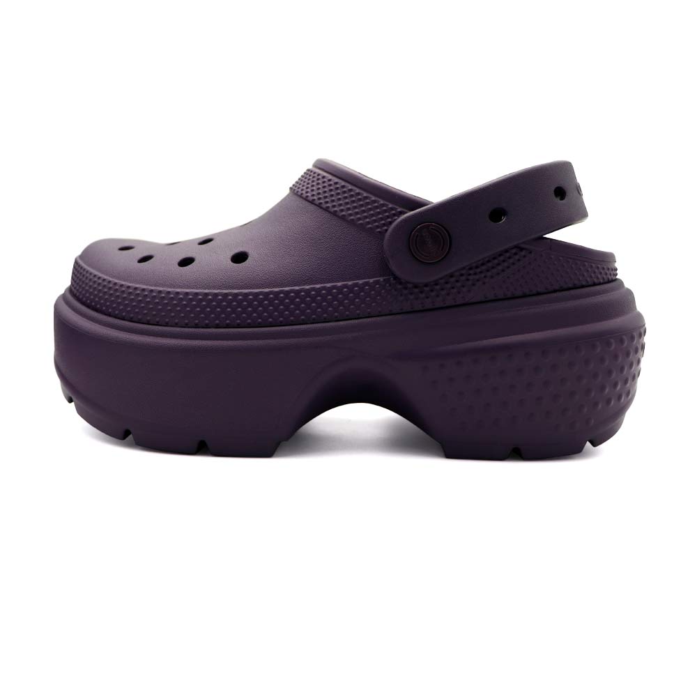 Crocs 卡駱馳 紫色 雪屋 休閒 懶人鞋 女款 J2687 (209347-5AS)