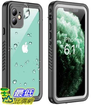 [9美國直購] iPhone 11 防水手機殼 Vapesoon iPhone 11 Waterproof Case, Built-in Screen Protector 360 Full-Body Protection