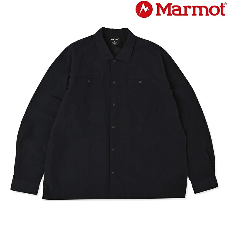 Marmot 土撥鼠 Rambler 男款 長袖襯衫/休閒襯衫 MTSS25MSH017 J003 黑