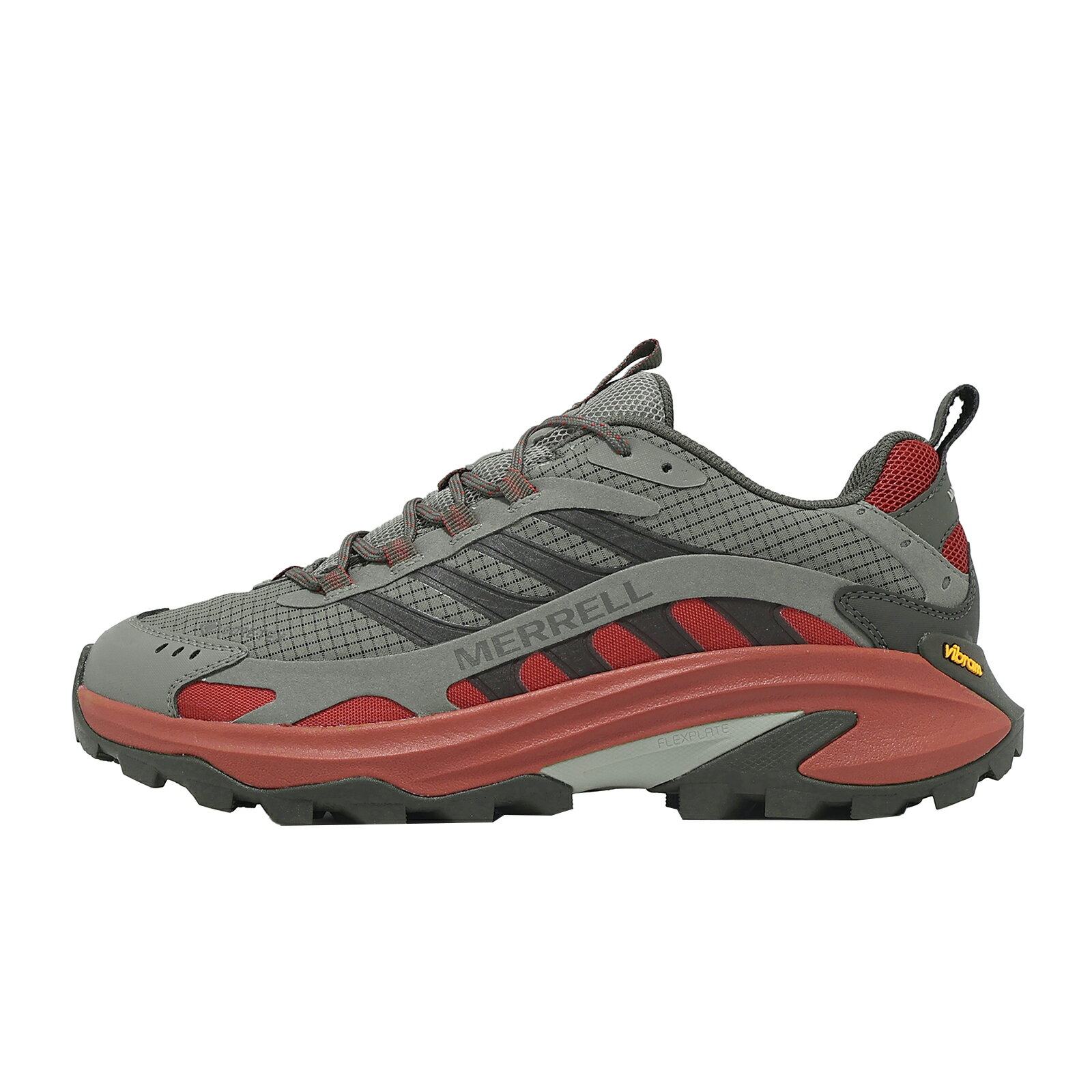 Merrell 登山鞋 Moab Speed 2 GTX 男鞋 灰 防水 黃金大底 戶外 緩衝 ML00005806