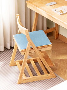 【免運】 兒童實木餐椅簡約寶寶吃飯家用便攜式凳子可升降學習椅座椅多功能