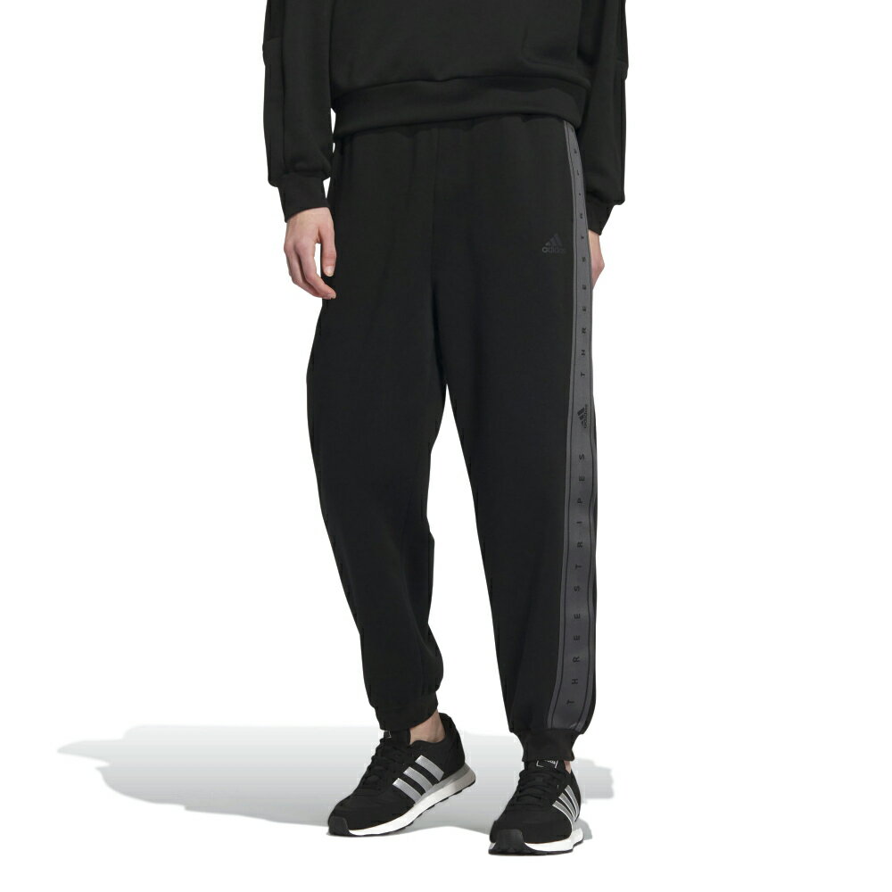 【ADIDAS】愛迪達 WORD PANT 休閒 女裝 刷毛 長褲 -IK9885