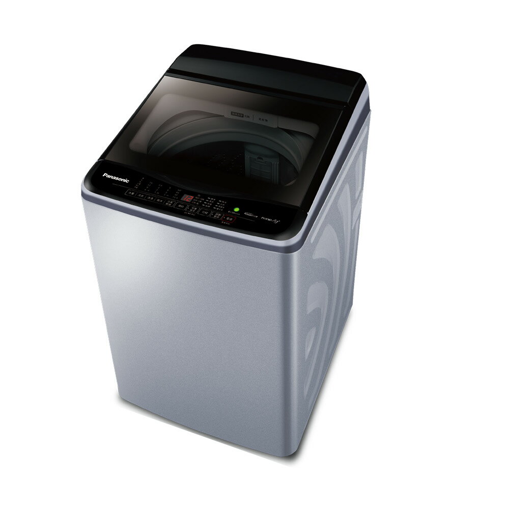 【Panasonic】13公斤雙科技變頻直立式洗衣機(NA-V130LB-L)(炫銀灰)