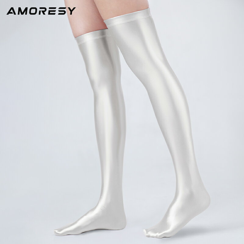 AMORESY | 021 Eris系列高光澤緊身性感過膝長襪