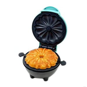 跨境美規迷你烘焙圓環蛋糕機家用雙面加熱早餐機mini bundt maker