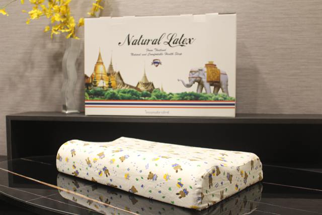 NATURAL LATEX 金大象泰國乳膠枕(大童款)