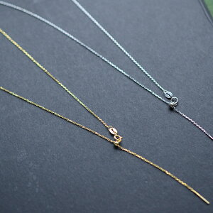 925純銀鍍金項鏈 女單鏈DIY鏈搭配萬能鏈穿珠鏈鎖骨鏈