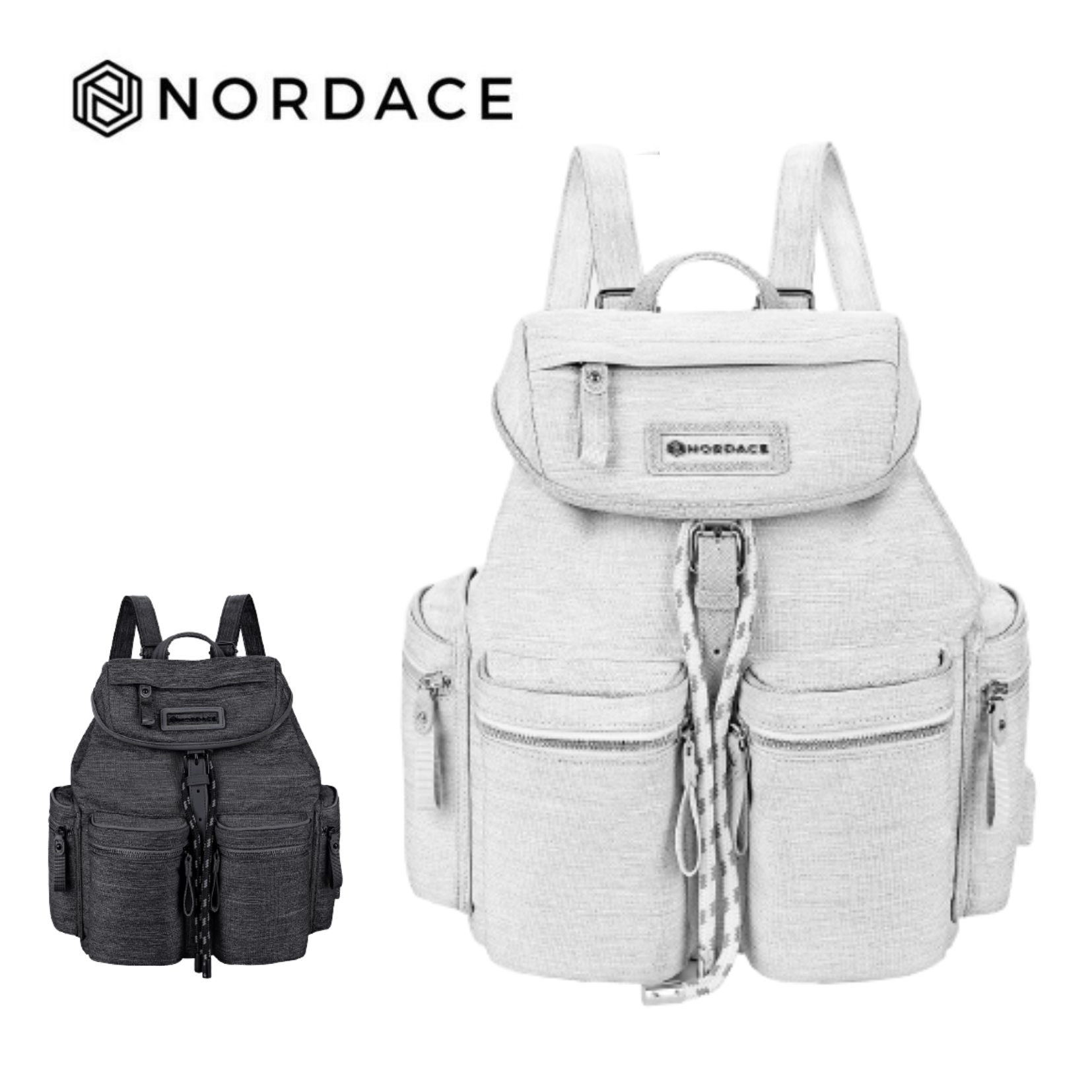 Nordace Comino 迷你日用背包 旅行 後背包 背包 收納包 雙肩包 大容量 輕巧 耐重 休閒 多功能 -灰色