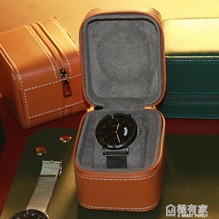 POLO FEST手錶收納盒高檔手錶盒單個便攜旅行輕奢收納包家用禮盒 1