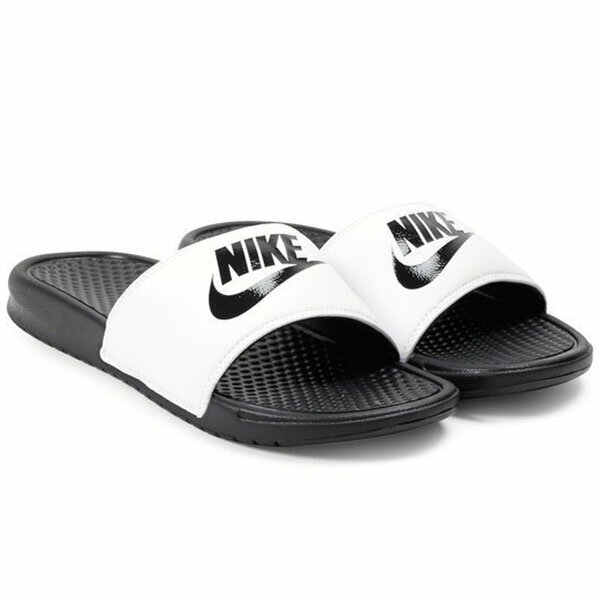 Shoestw【343880-100】NIKE BENASSI JDI 拖鞋 運動拖鞋 基本款 白黑 男女尺寸