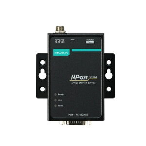 MOXA NPort 5130A 1埠RS-232/422/485串列設備伺服器
