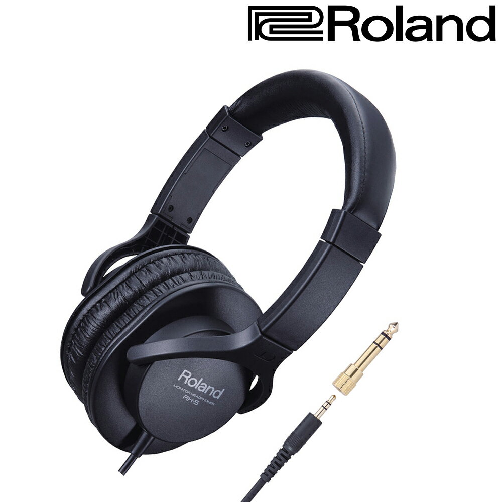 非凡樂器『ROLAND 樂蘭』RH-5 Headphones耳罩式監聽耳機 / 公司貨🌹🌹