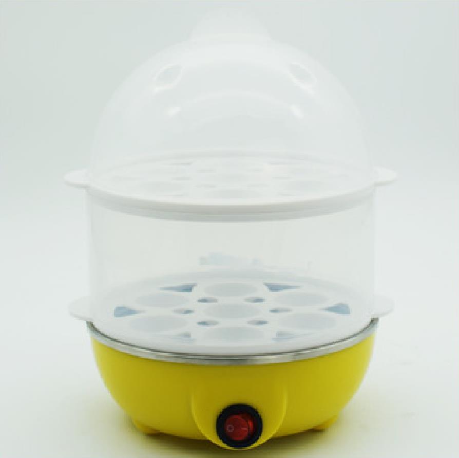 110V220V伏電壓煮蛋器蒸蛋器迷你單層雙層蒸煮蛋機出口北美加日臺