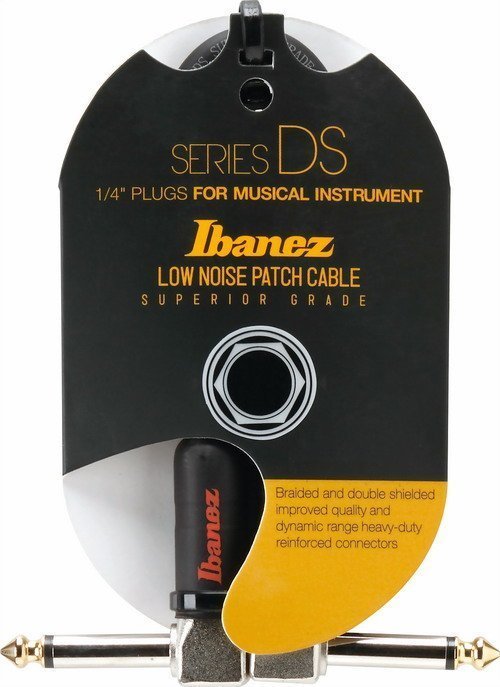 IBANEZ DSC 低雜音系列電吉他/電貝斯/ Bass 效果器15公分短導線((缺貨中)【唐尼樂器】