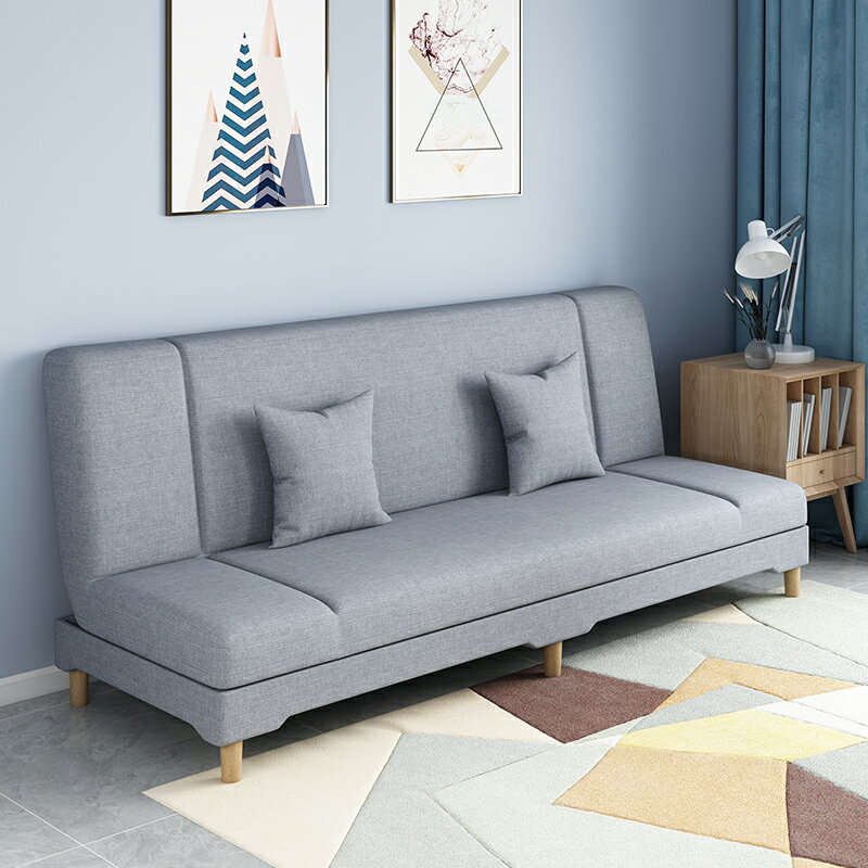 沙發小戶型客廳沙發床折疊兩用簡易出租房用經濟型懶人布藝小沙發