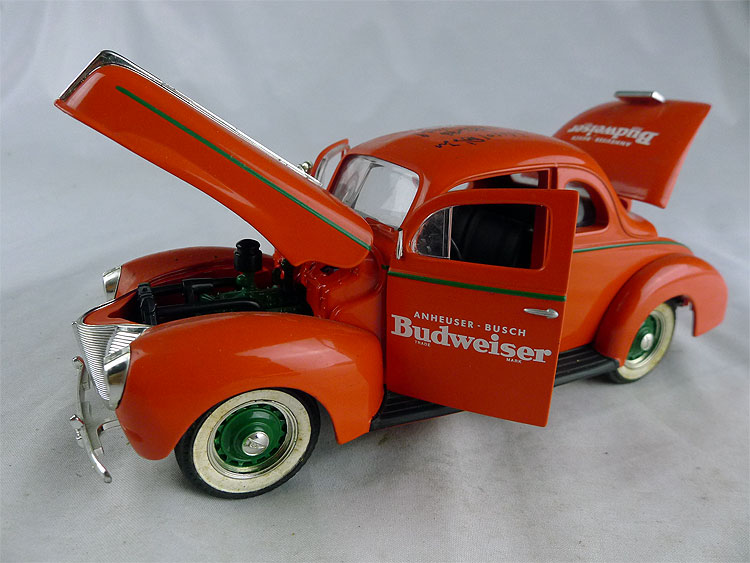 Ford Budweiser 百威啤酒福特面包貨車模型收藏老貨SpecCast 1:25