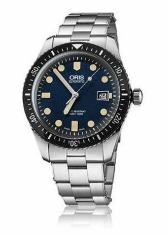 ORIS 豪利時 Divers Sixty-Five潛水機械腕錶 0173377204055-0782118 藍 黃  42mm