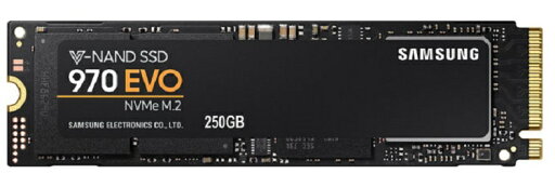 SAMSUNG 970 EVO M.2 2280 250GB NVMe 1.2 PCIe PCI-Express 3.0 x4 64L V-NAND TLC 250G Internal Solid State Drive...