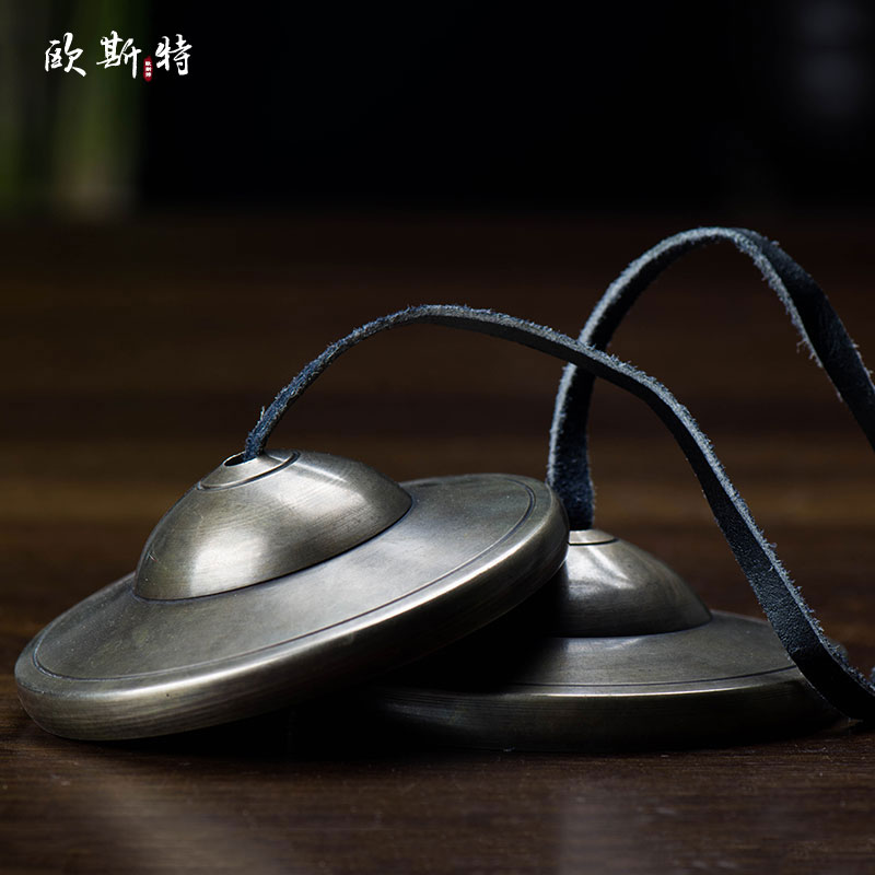 碰鈴藏傳佛教密宗供具尼泊爾銅手工法會儀軌打擊樂器鈴鈸碰鐘