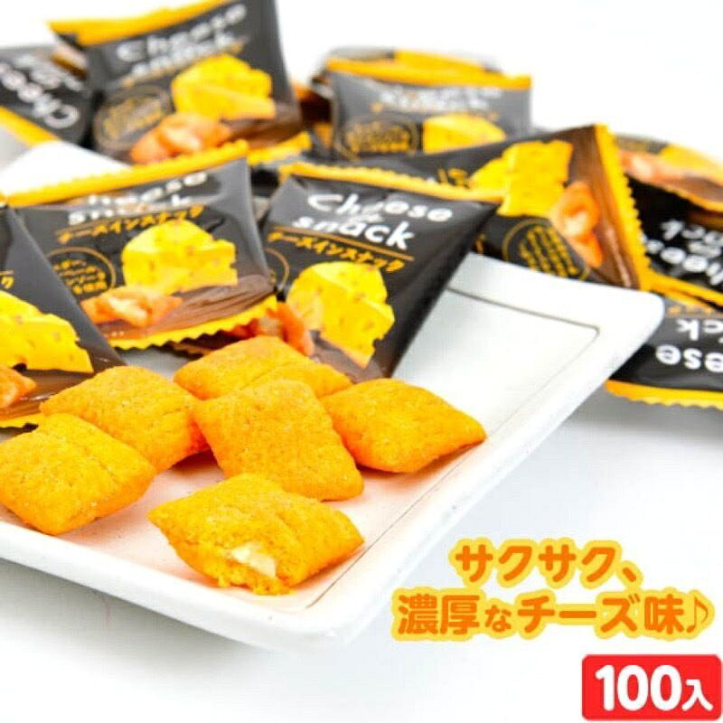 ✨現貨✨ 日本三重起司小餅 🧀️ 一口起司餅乾 起司脆餅 約100入 追劇零食 辦公室團購 兒童點心 旅遊小吃必備美味款 3