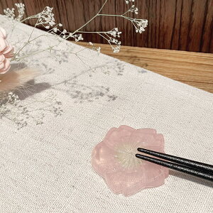 日本津輕琉璃筷架 櫻花造型 春季 櫻花 筷架