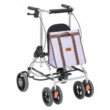 日本幸和TacaoF助行器R182(淺紫色)帶輪型助步車 步行輔助車 助行椅