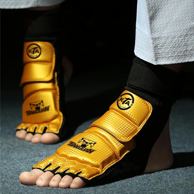 跆拳道護腳護手護腳套護具腳套全套成人護腳背訓練實戰比賽型