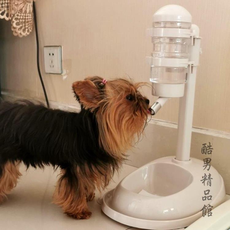 寵物不濕嘴狗狗飲水機自動掛式比熊喝水器喂水器立式水壺貓咪用品 樂樂百貨