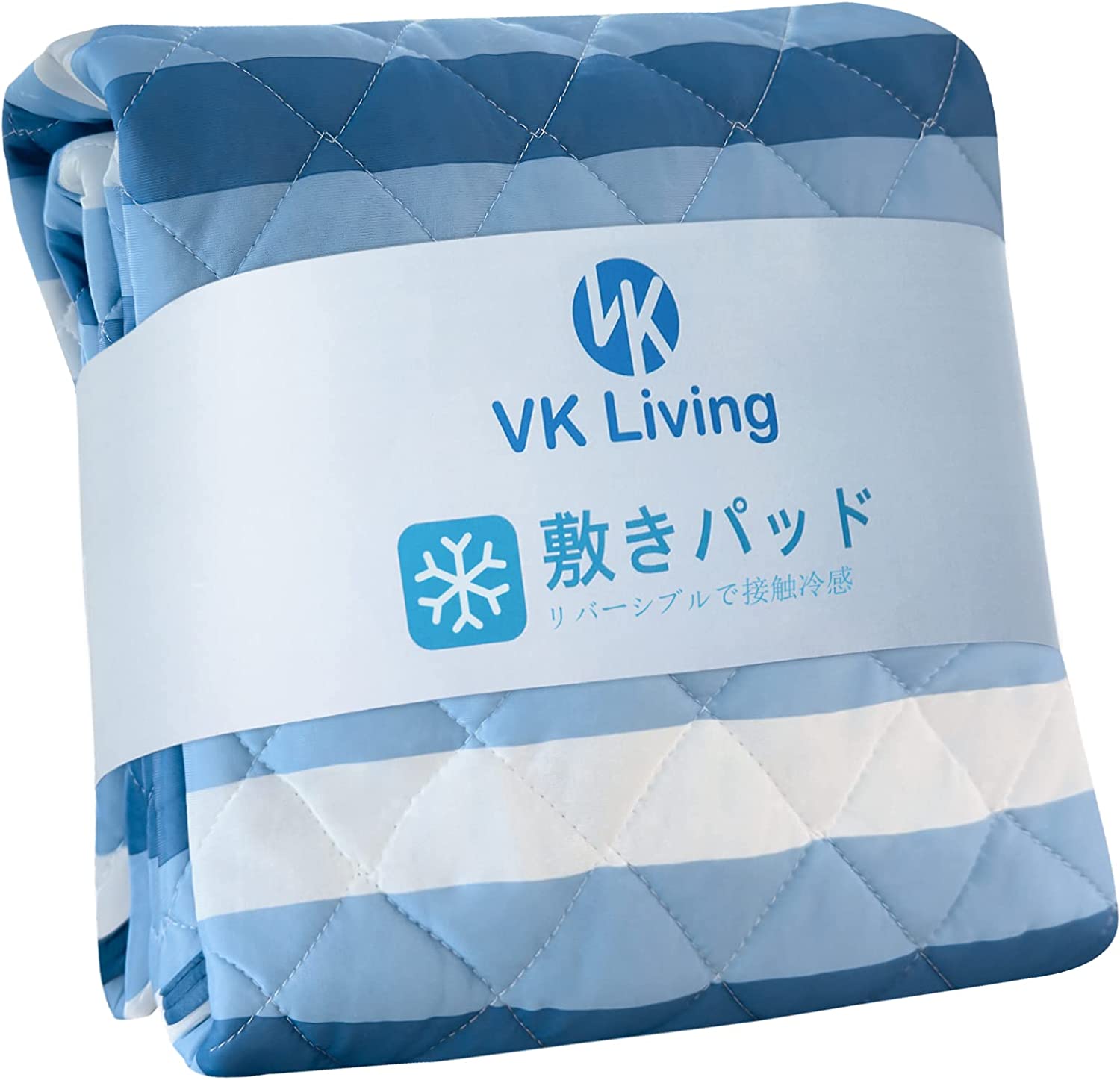 日本原裝 VK Living 雙面涼感床墊 冷感 迅速降溫 吸水 速乾 涼感墊 保潔墊 床單 寢具 夏天 消暑 涼爽冰涼【小福部屋】 6