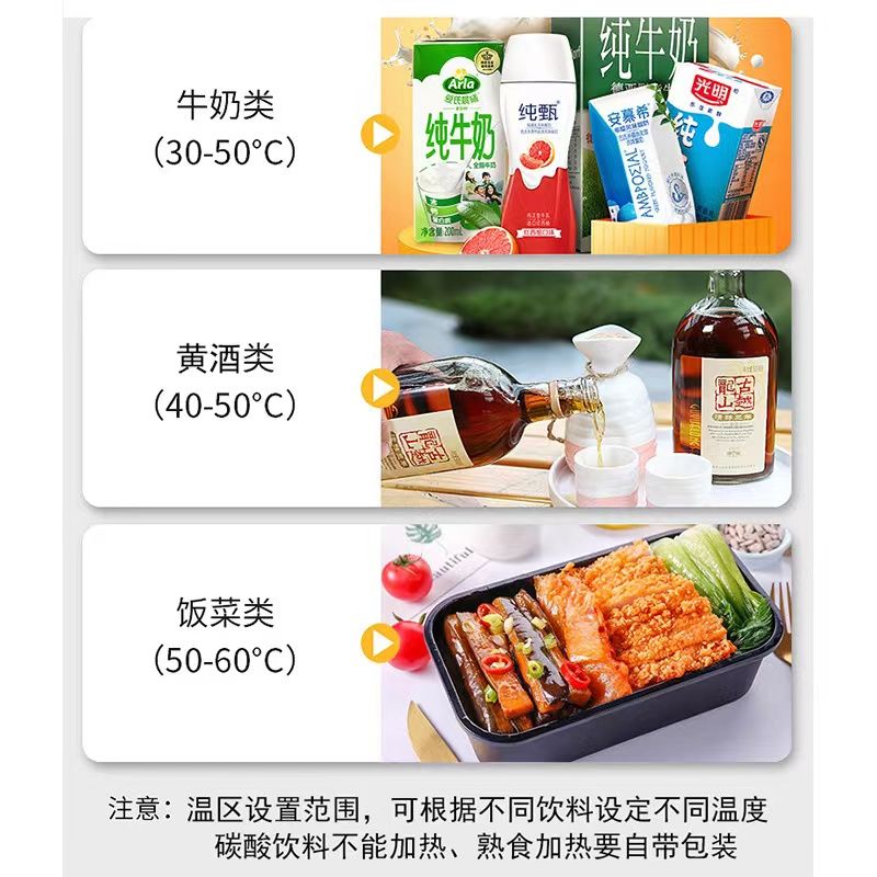 【最低價】【公司貨】學生奶加熱柜飲料加熱柜熟餐柜快餐保溫加熱柜奶茶飲料加熱展示柜 5