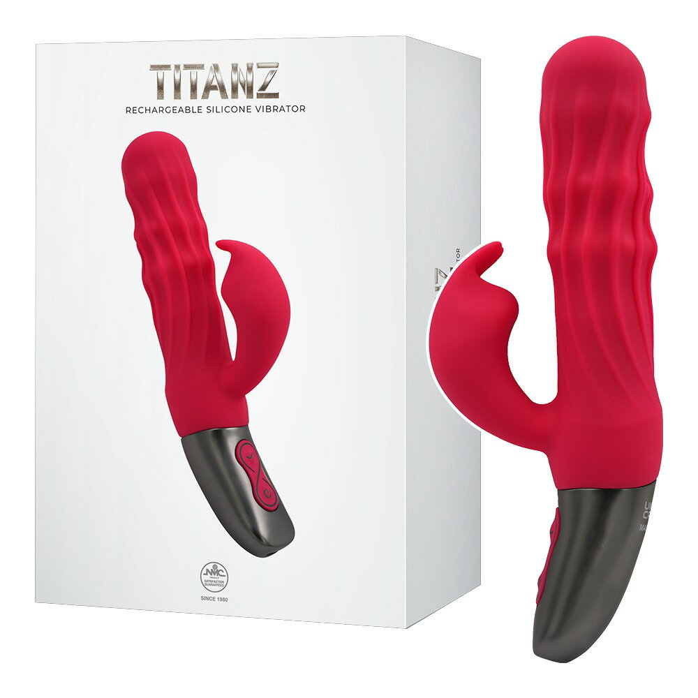 情趣自慰按摩棒  TITANZ直探G點10頻滑珠震動棒【本商品含有兒少不宜內容】