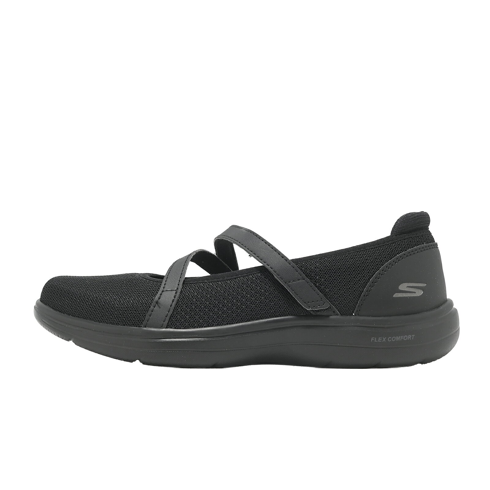 Skechers 休閒鞋 On-The-Go Flex Radiant 女鞋 黑 瑪莉珍鞋 黏扣帶 138530BBK