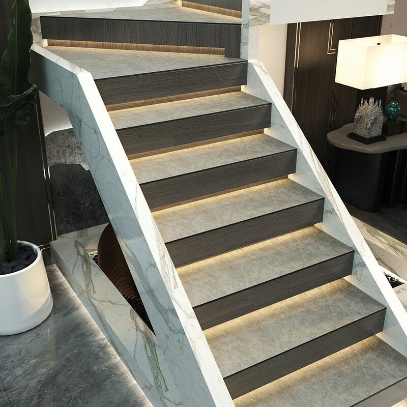 樓梯踏步墊家用實木防滑腳墊子純色滿鋪地墊可定制階梯式臺階地毯