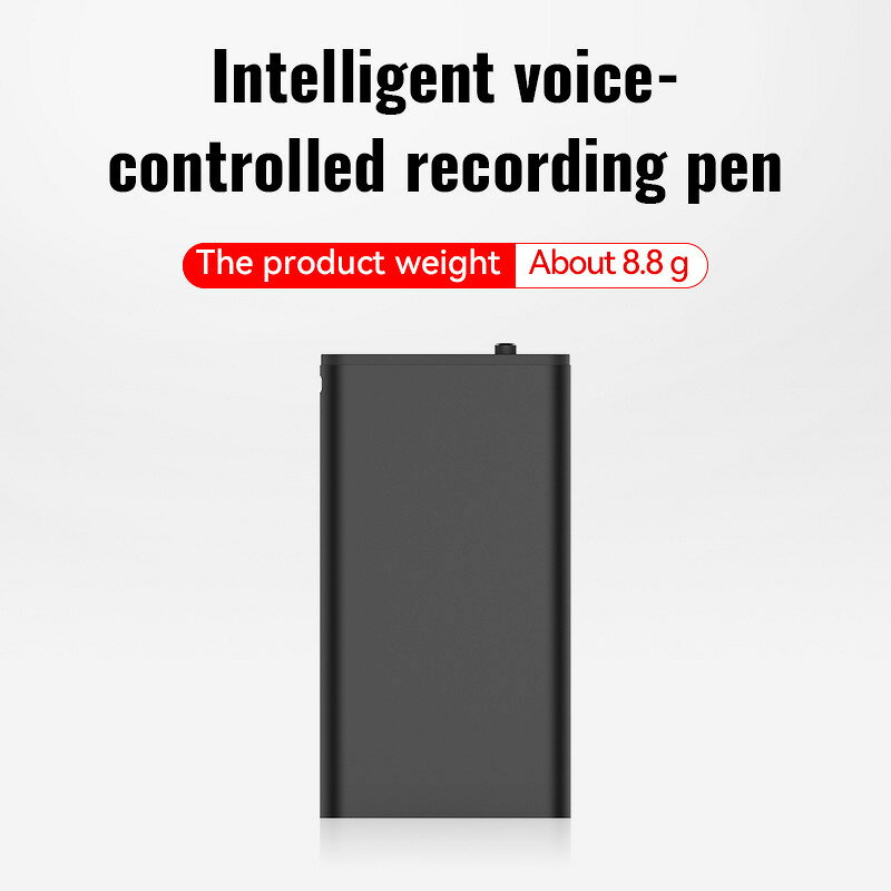 64G磁吸錄音筆一鍵錄音高清降噪mp3隨身聽學生版多功能錄音筆【北歐居家生活】