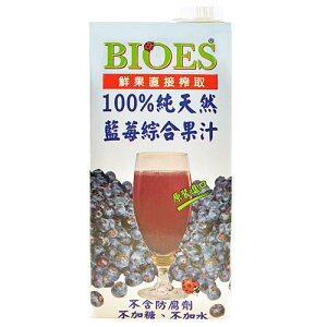 囍瑞100%藍莓綜合果汁1000ml【愛買】