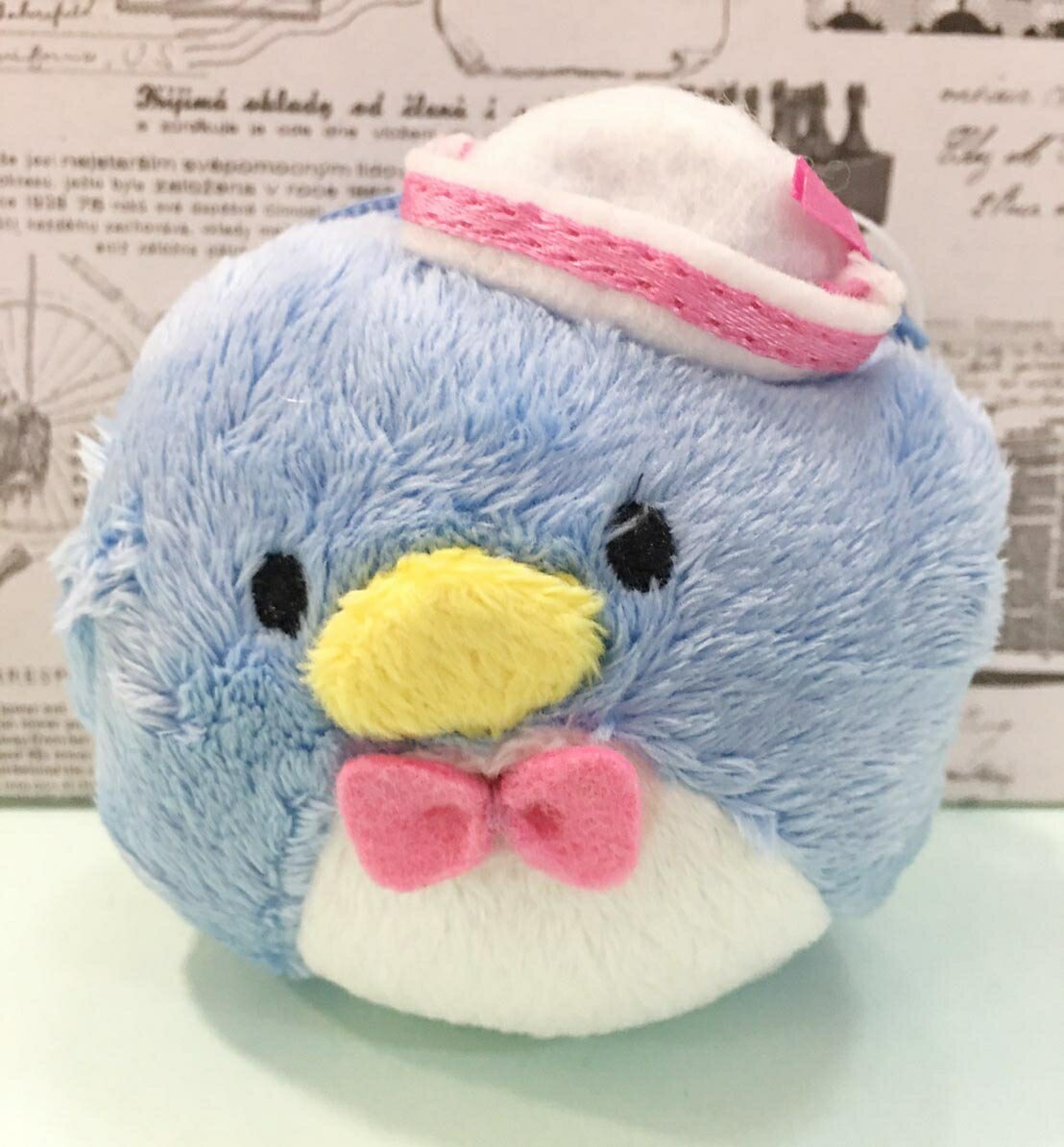 【震撼精品百貨】Tuxedo Sam Sanrio 山姆藍企鵝 玩偶零錢包*85920 震撼日式精品百貨