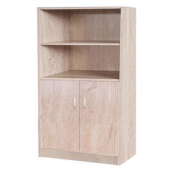 大四格兩門-梧桐木( 60*30*121.5cm)【愛買】