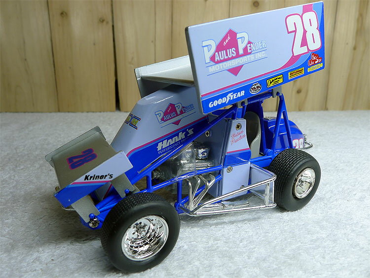 Kriner's 28 美國極速賽車模型絕版老貨 ERTL 1:24 SPRINT CAR